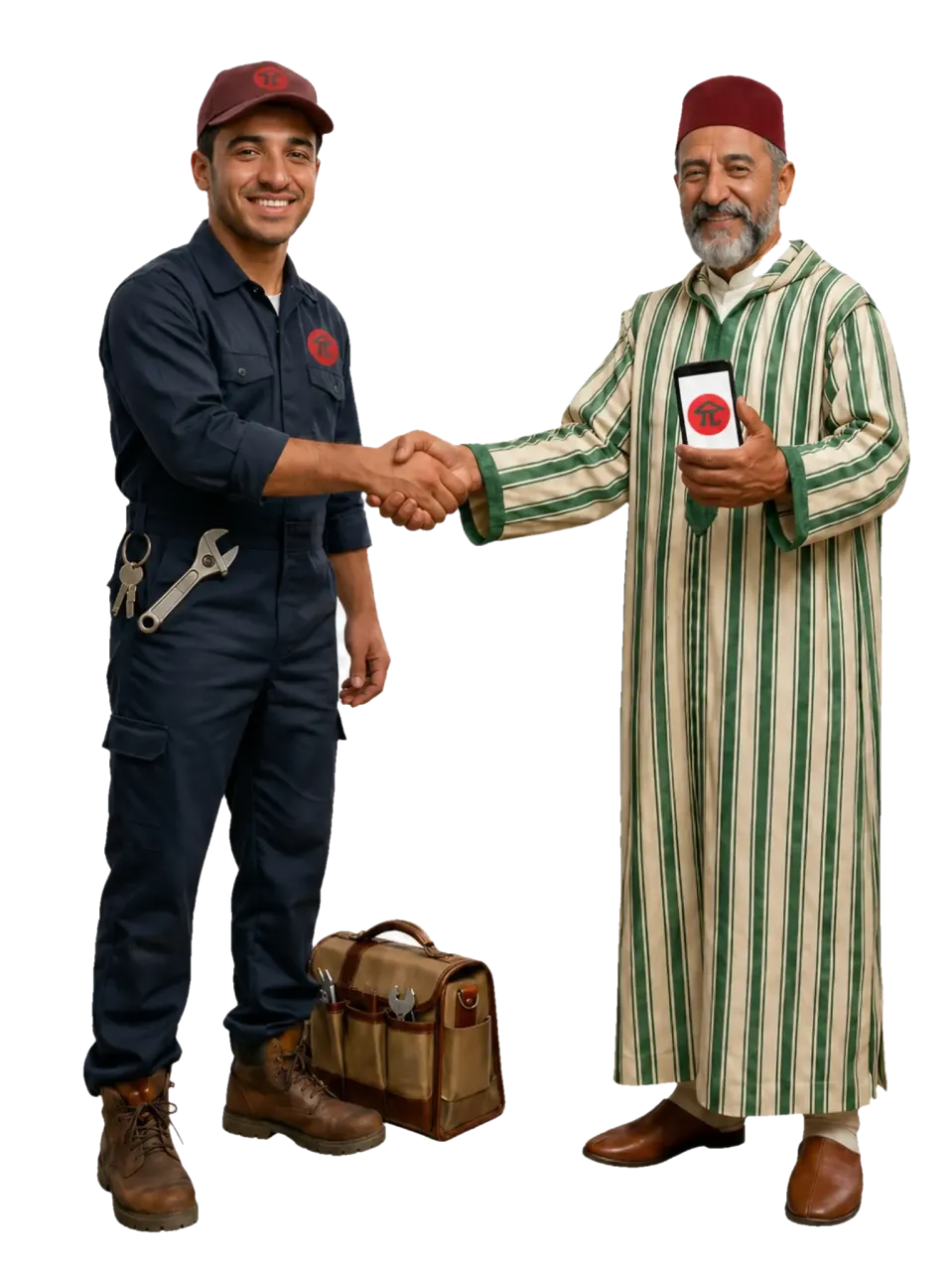 Prestataire Taskit et son client